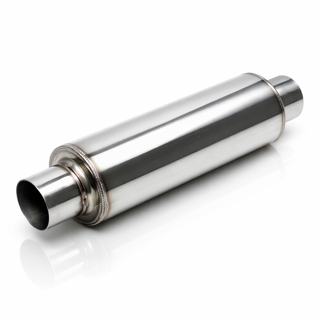 SS304 Stainless Steel Exhaust Resonator 2.0" ID x 
